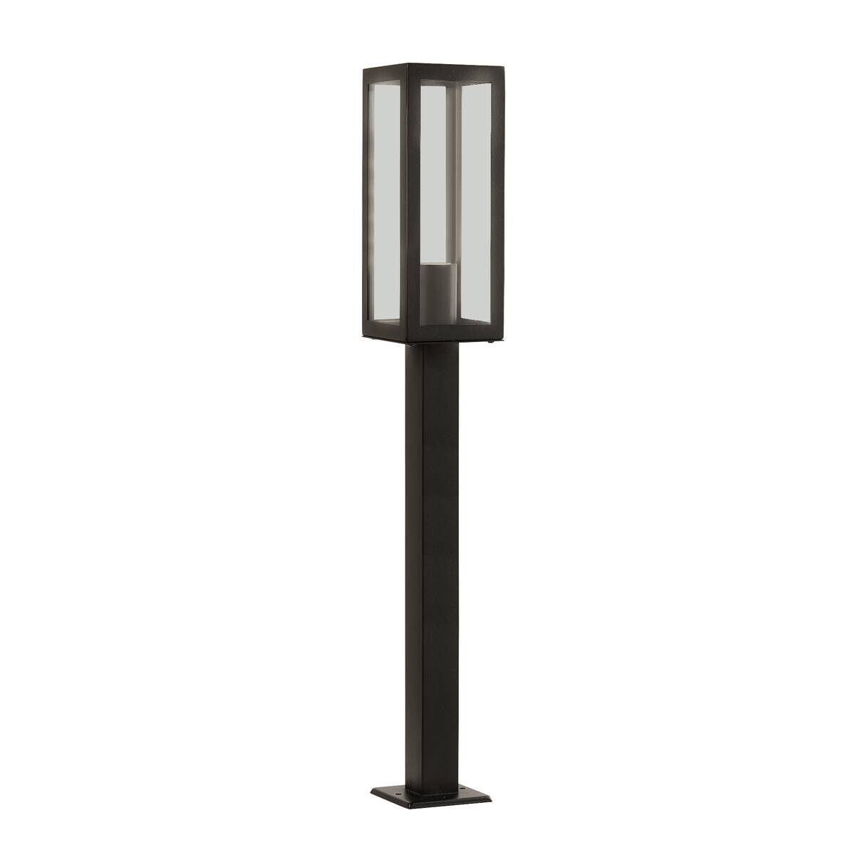 Außenleuchte klar schwarz B/H/L: ca. 10x90x10 cm