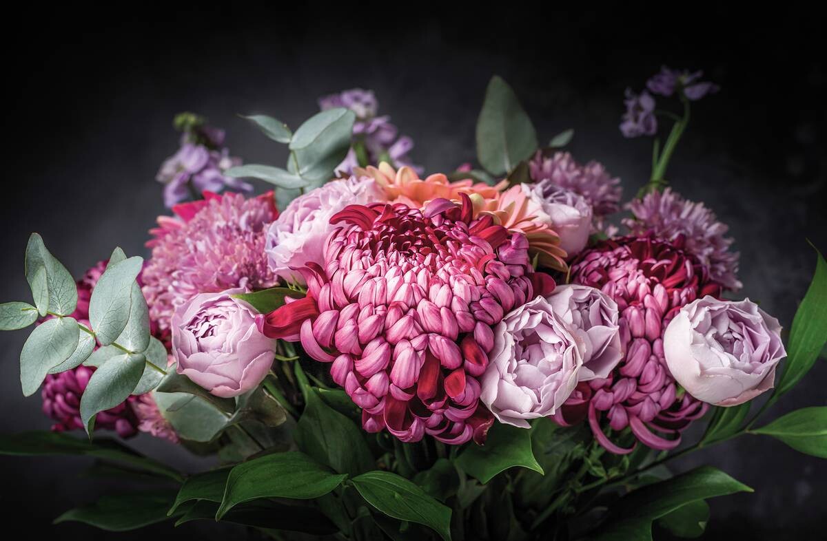 The Wall Keilrahmenbild Blumen B/L: ca. 76x116 cm