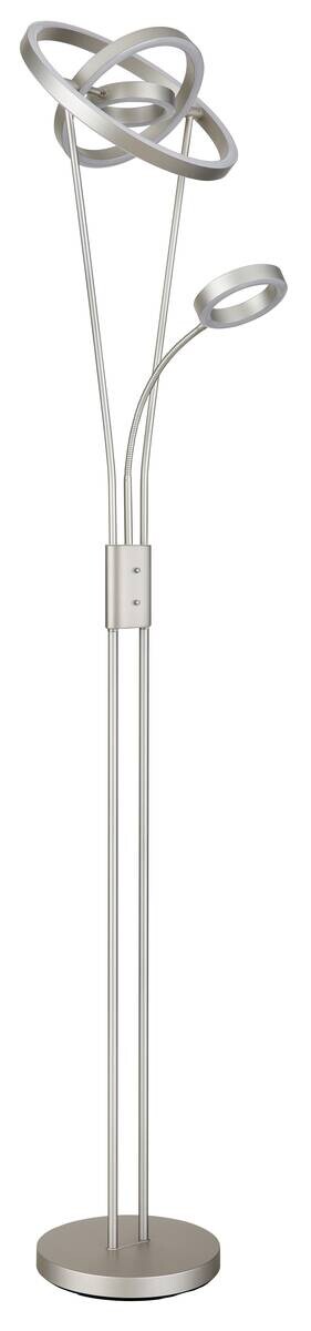 GLOBO LED-Deckenspot AXIA silber Metall Kunststoff H/D: ca. 194x35,1 cm 1 Brennstellen