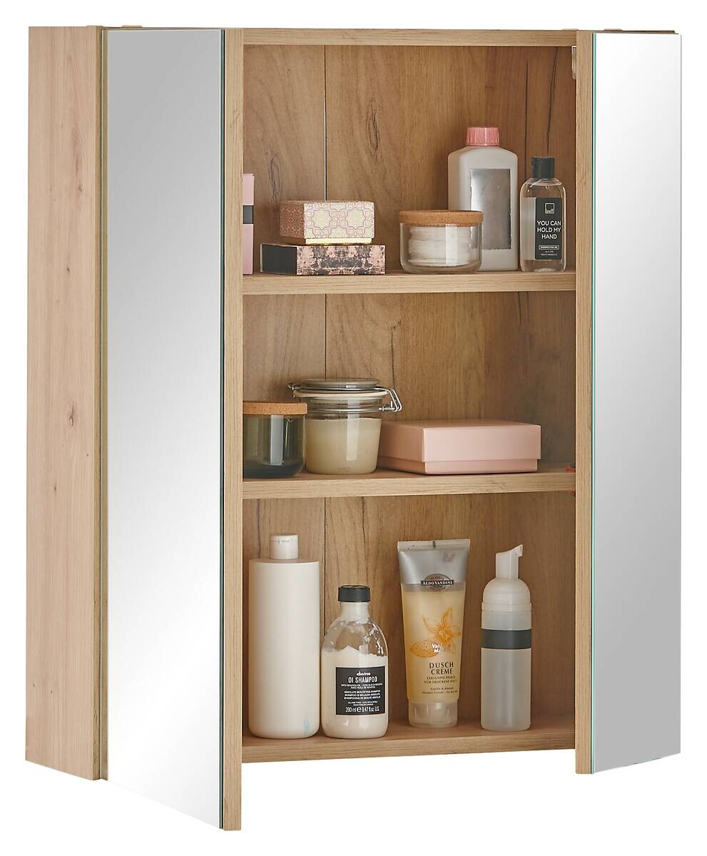 Spiegelschrank Austin Artisan Oak Nachbildung B/H/T: ca. 60x70x20 cm