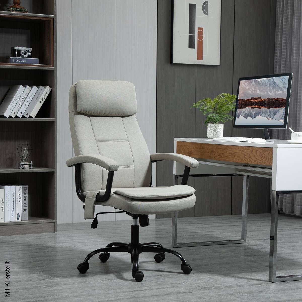 Drehstuhl 921-308BG beige