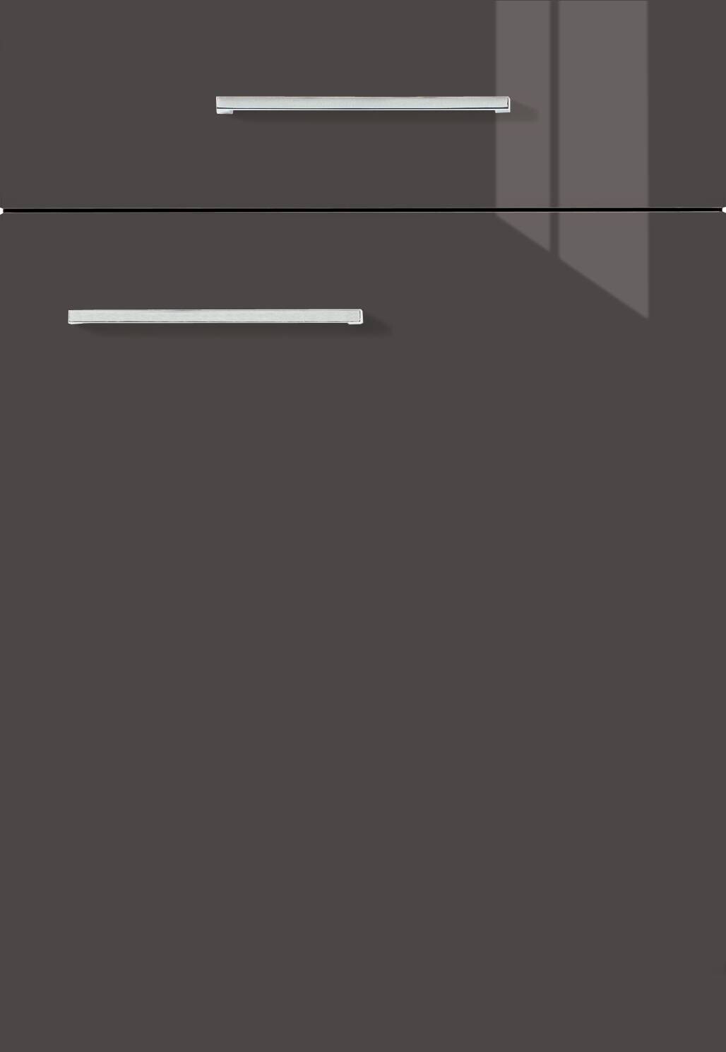 Impuls Inselküche IP4050 weiß Lack Hochglanz B/T/L: ca. 274x60x127 cm