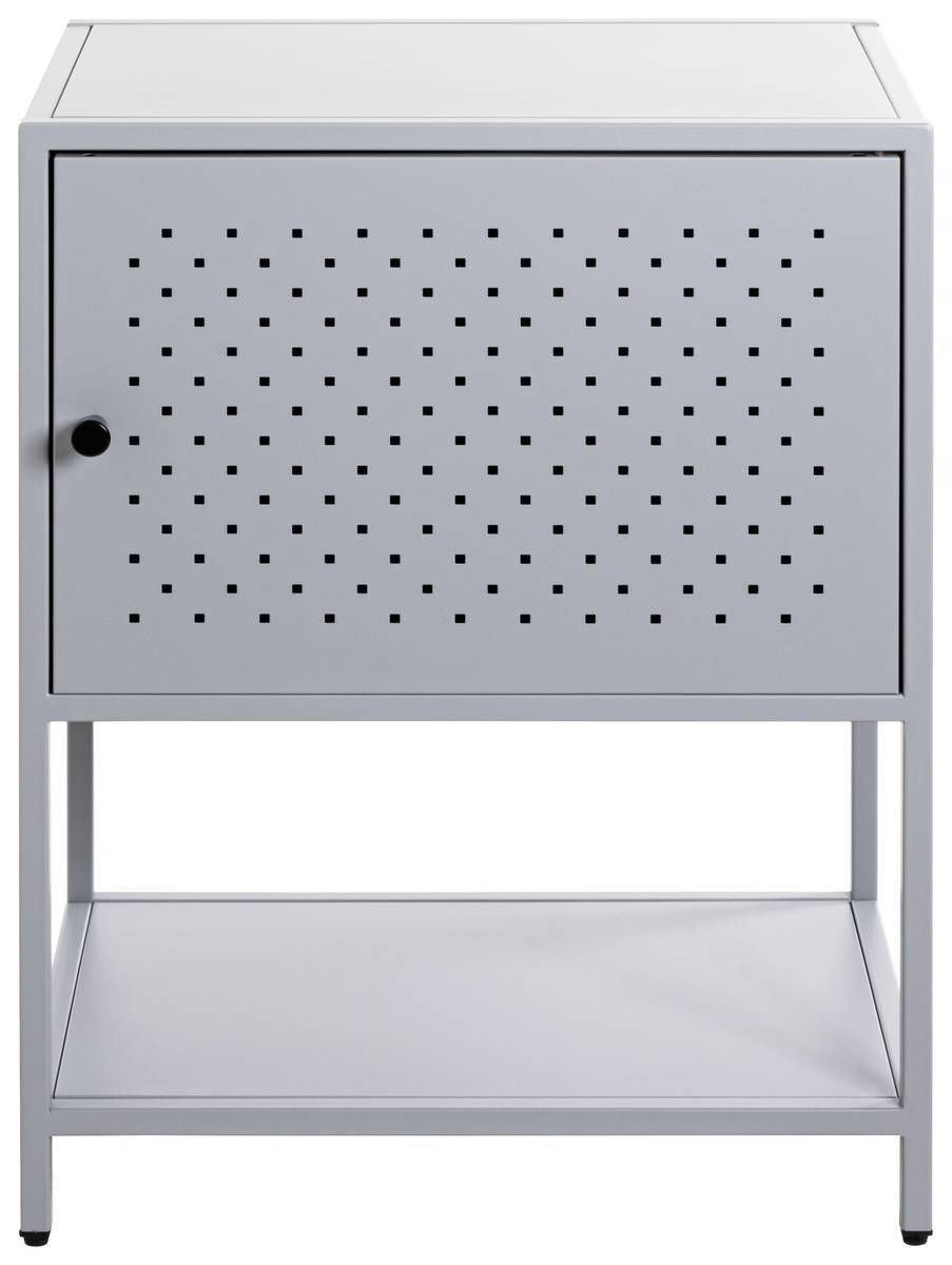Beistelltisch grau B/H/T: ca. 45x61x32 cm