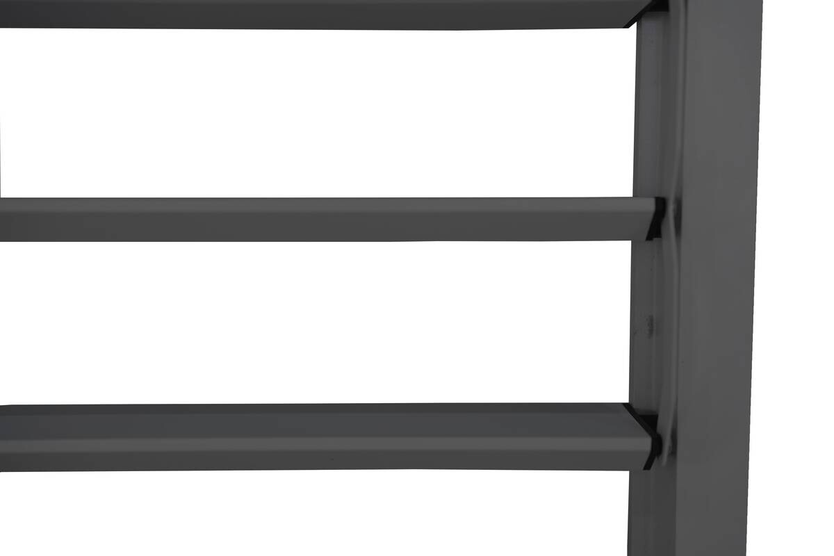 Mirador Lamellenwand für Pergola Deluxe Plus anthrazit Aluminium B/H/L: ca. 123,5x238,65x7 cm