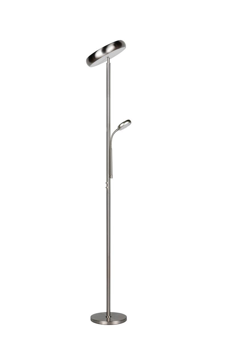 Reality Stehlampe Palermo nickel matt Metall H: ca. 183 cm 1 Brennstellen
