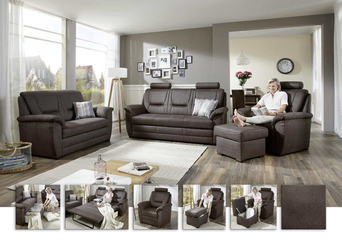 Sofa Topasplan A+ B/H/T: ca. 146x96x92 cm