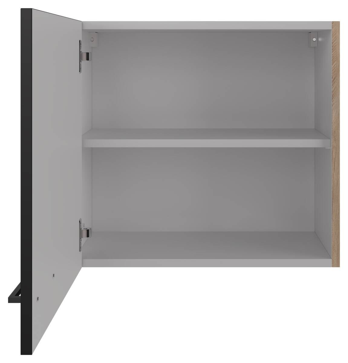 Hängeschrank Capri schwarz matt B/H/T: ca. 60x54,8x32 cm