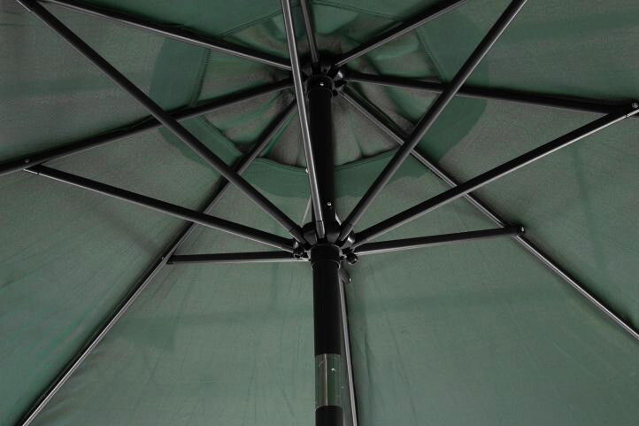 VCM Sonnenschirm grün Stahlrohr D: ca. 290 cm
