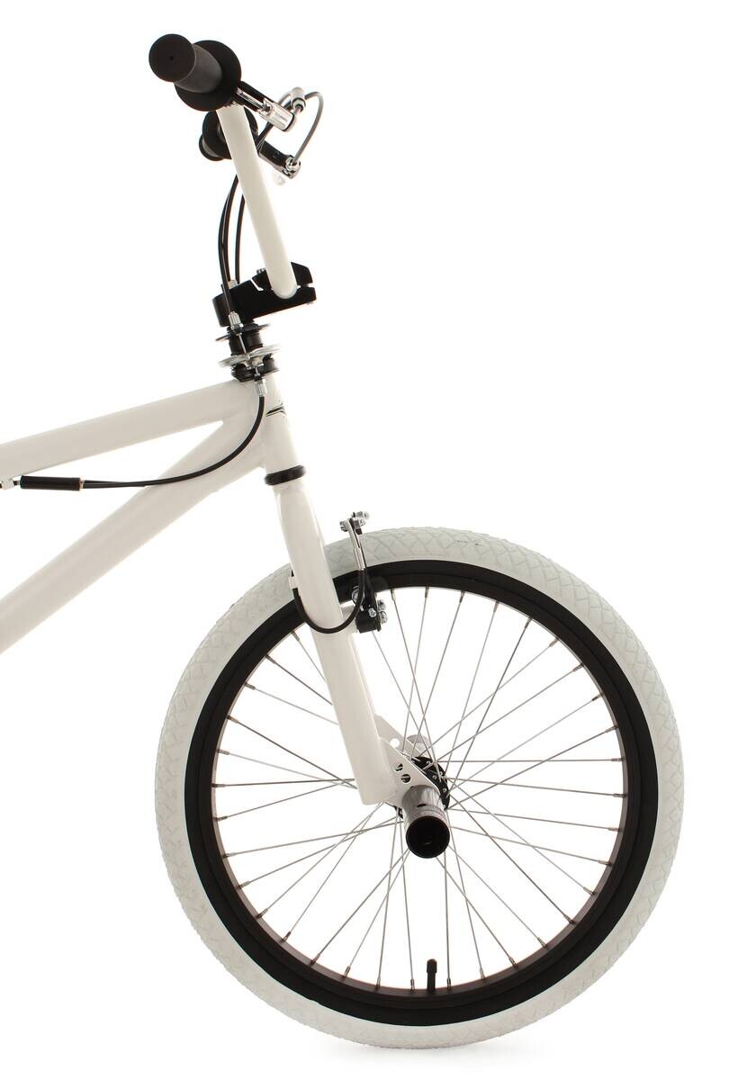 KS-Cycling BMX Fatt 602B 20 Zoll Rahmenhöhe 28 cm 1 Gänge weiß weiß ca. 20 Zoll