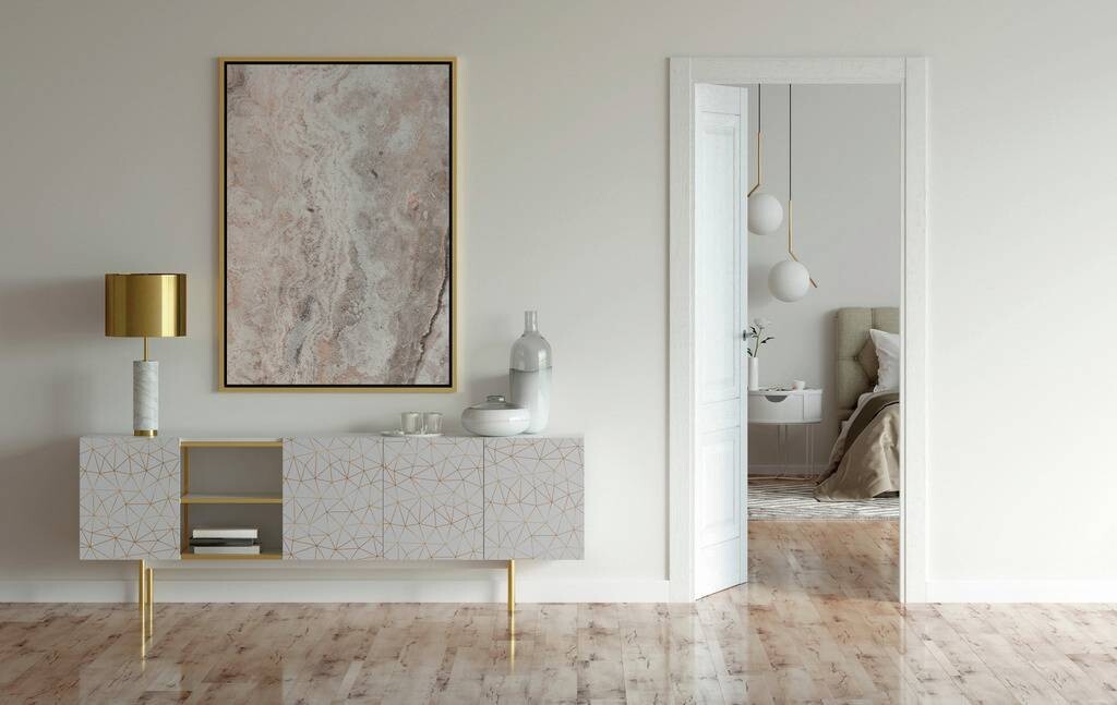 d-c-fix Klebefolie Tico Betonoptik Tico grau gold B/L: ca. 67,5x200 cm