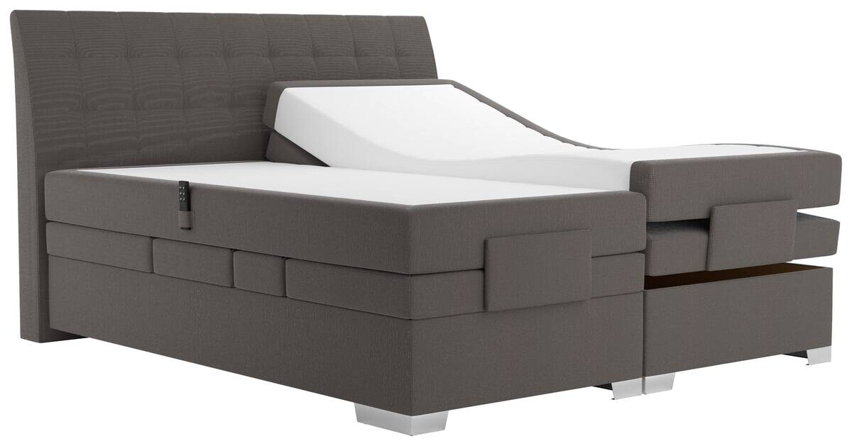 Boxspringbett Astrid braun Liegefläche B/L: ca. 180x200 cm