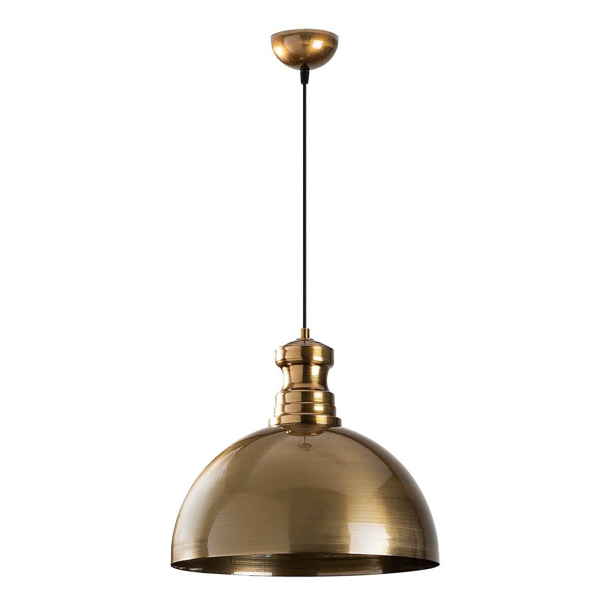 Opviq Pendelleuchte Berceste gold Metall B/H/T/L/D: ca. 40x134x40x40x40 cm E27 1 Brennstellen