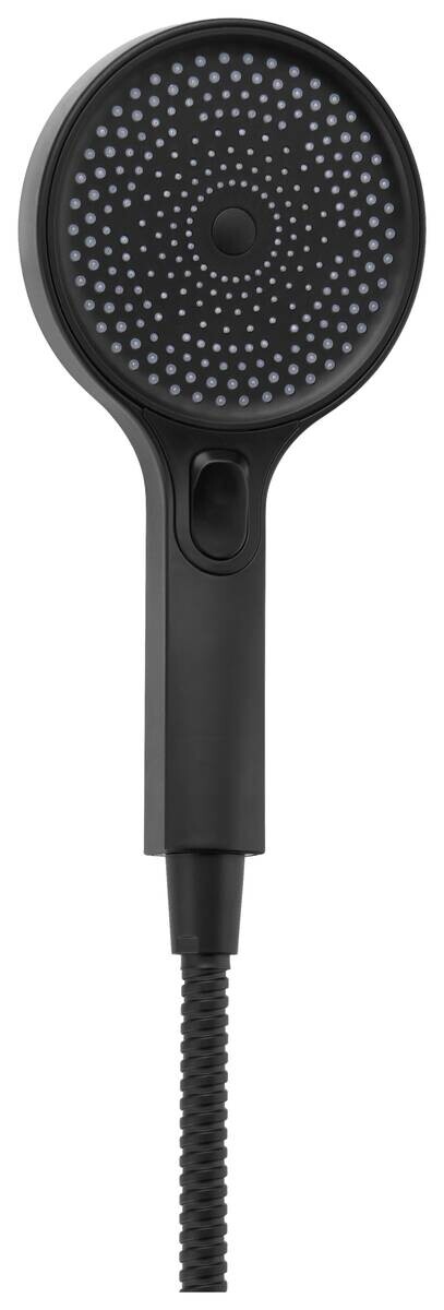 POCOline Handbrause-Set Paris mattschwarz L/D: ca. 150x12 cm