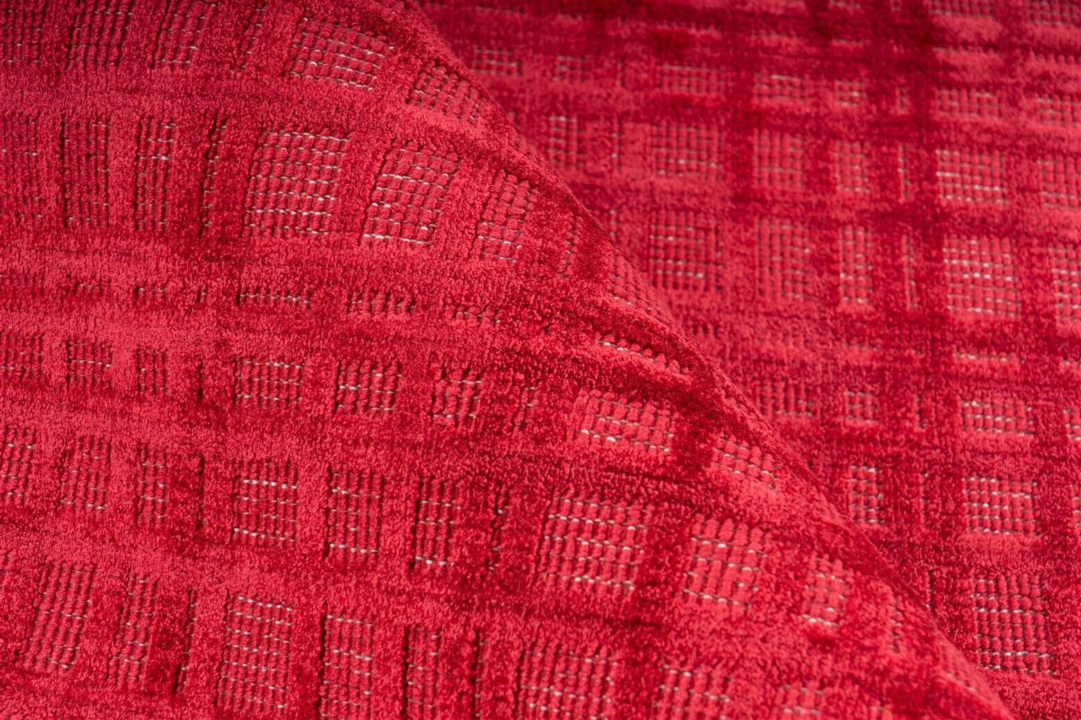 Padiro Kurzflorteppich Karma 125 kirsche B/H/L: ca. 160x0,8x230 cm