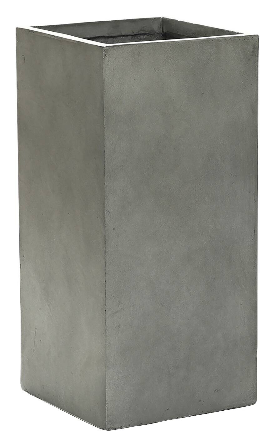 POCOline Pflanzgefäß hellgrau Faserton B/H/L: ca. 28x60x28 cm