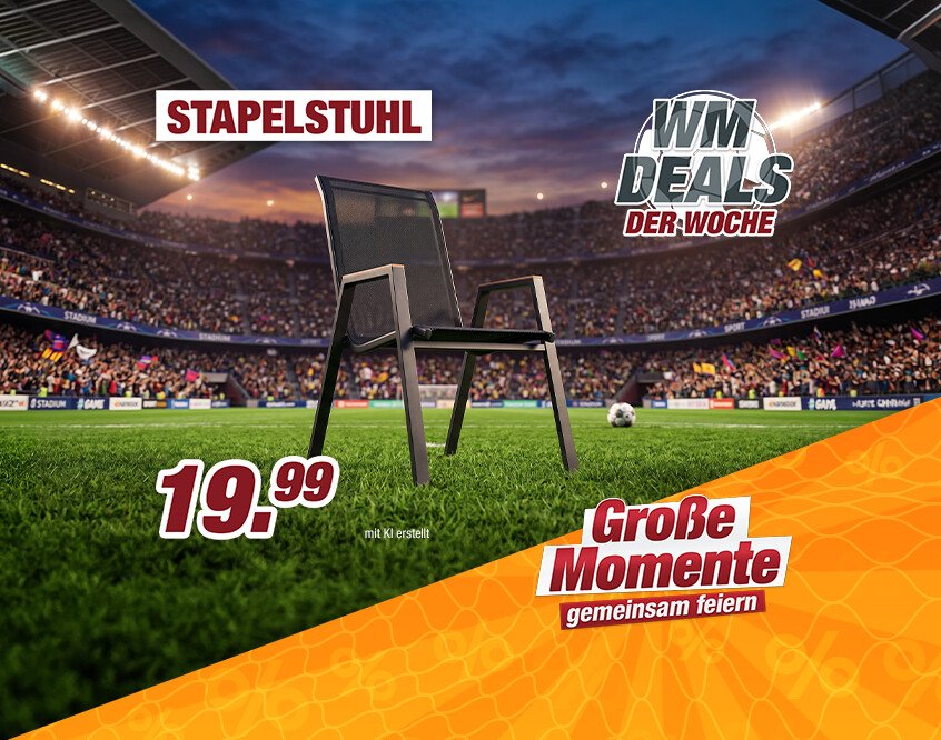 Unsere Werbe Highlights - Stapelstuhl Bari