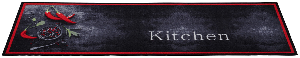 Küchenläufer Cook&Wash rot B/L: ca. 50x150 cm