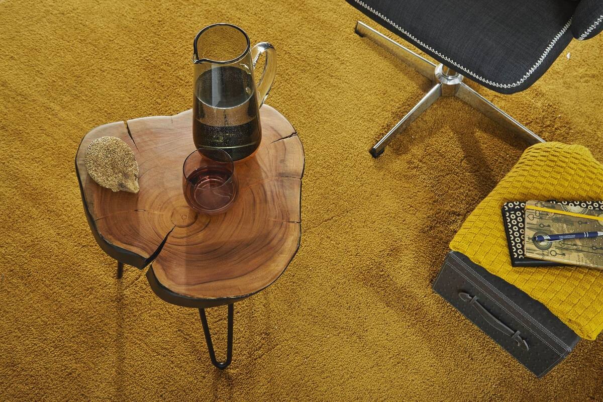 Beistelltisch rosenholz Holz B/H/T: ca. 35x46x35 cm