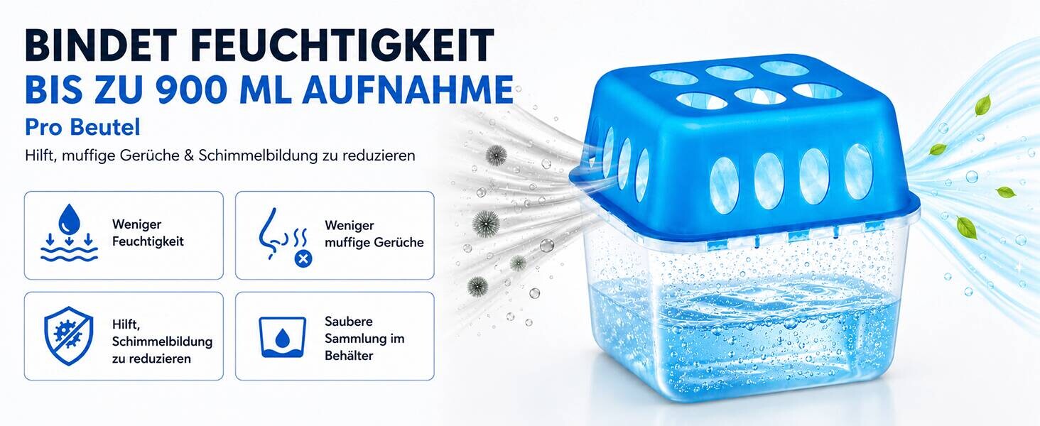 Luftentfeuchter 6 tlg.