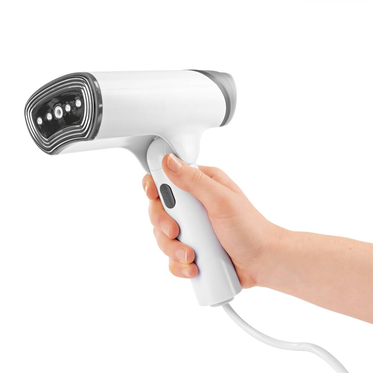 CLEANmaxx Dampfbürste 19371 weiß Kunststoff B/H/L: ca. 8,6x23,3x16,7 cm