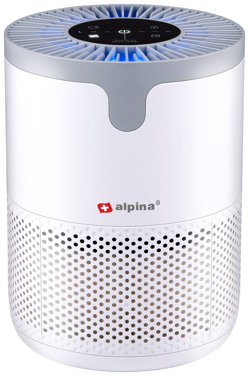 alpina Luftreiniger weiß Polypropylen B/H/L: ca. 17x23x17 cm