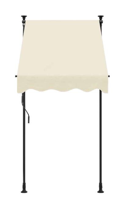 vidaXL Markise creme B/H/L: ca. 150x300x100 cm