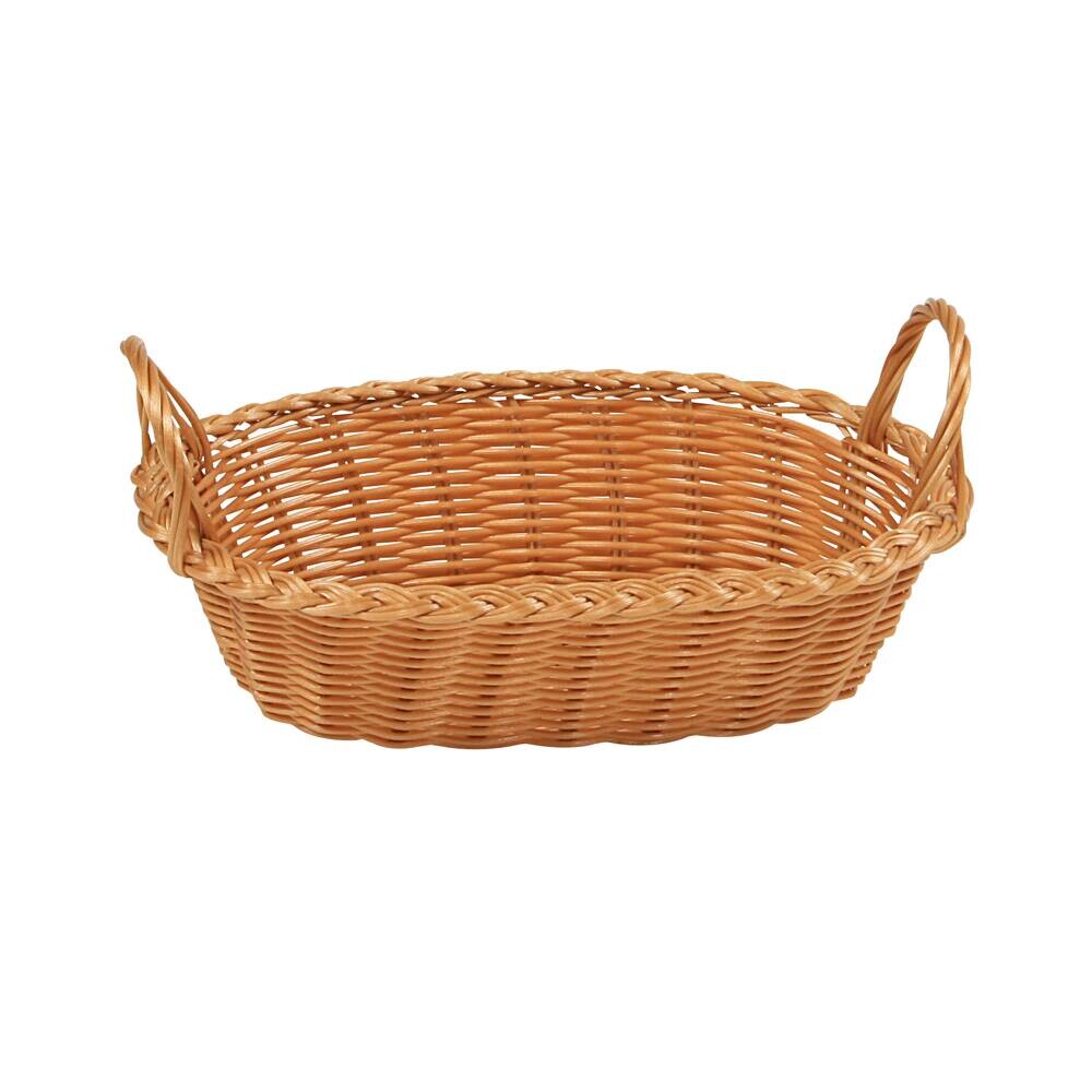 Kesper Brotkorb braun Kunststoff B/H/L: ca. 21x32x20 cm