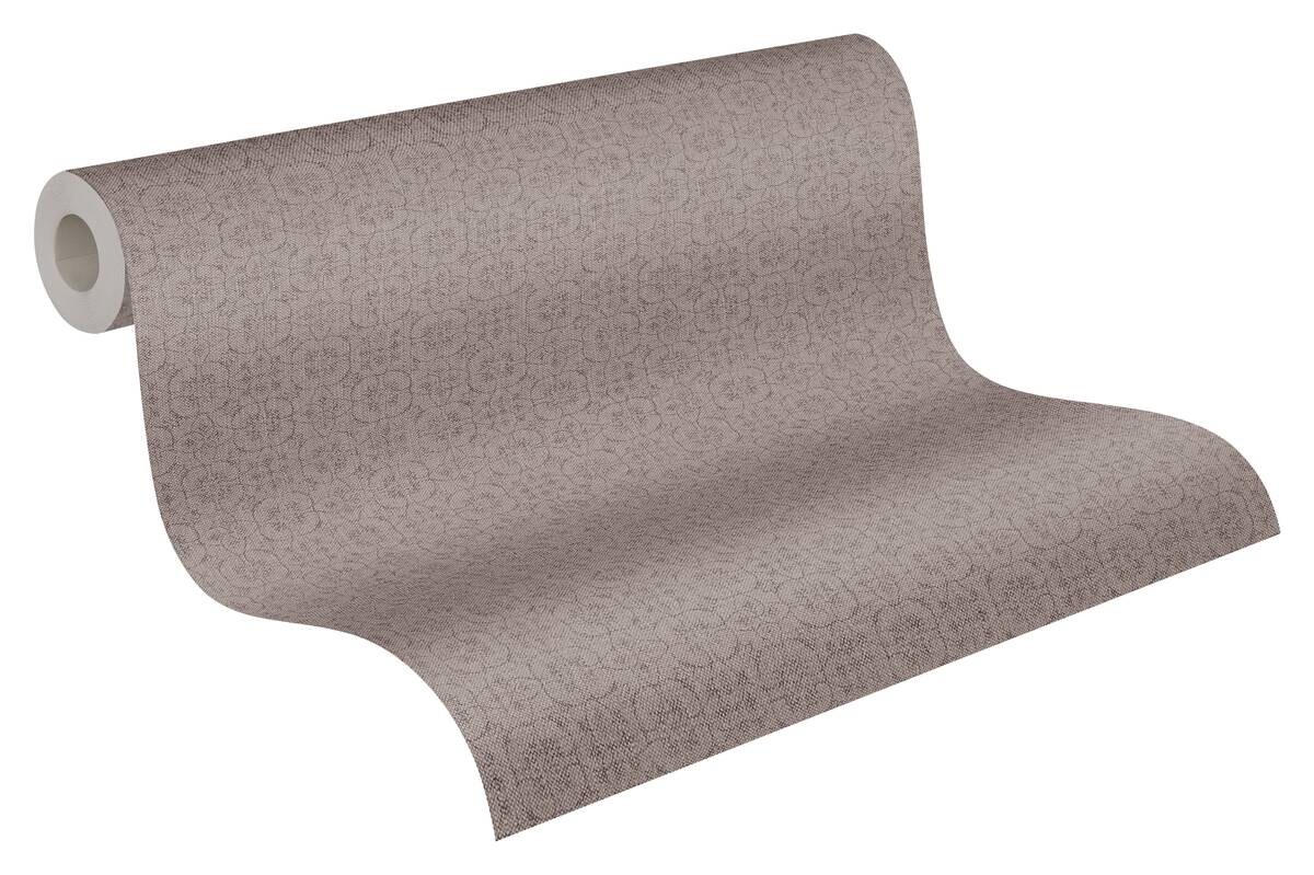 Vliestapete Hygge Uni braun B/L: ca. 53x1005 cm
