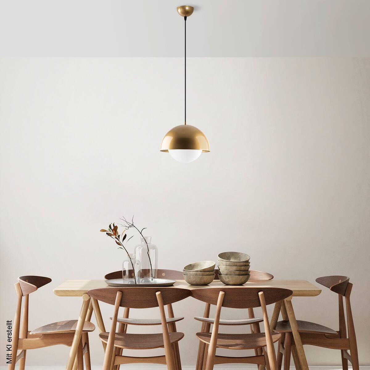 Opviq Pendelleuchte Camgoz-11029 gold Metall Glas B/H/T/L/D: ca. 30x108x30x30x30 cm E27 1 Brennstellen