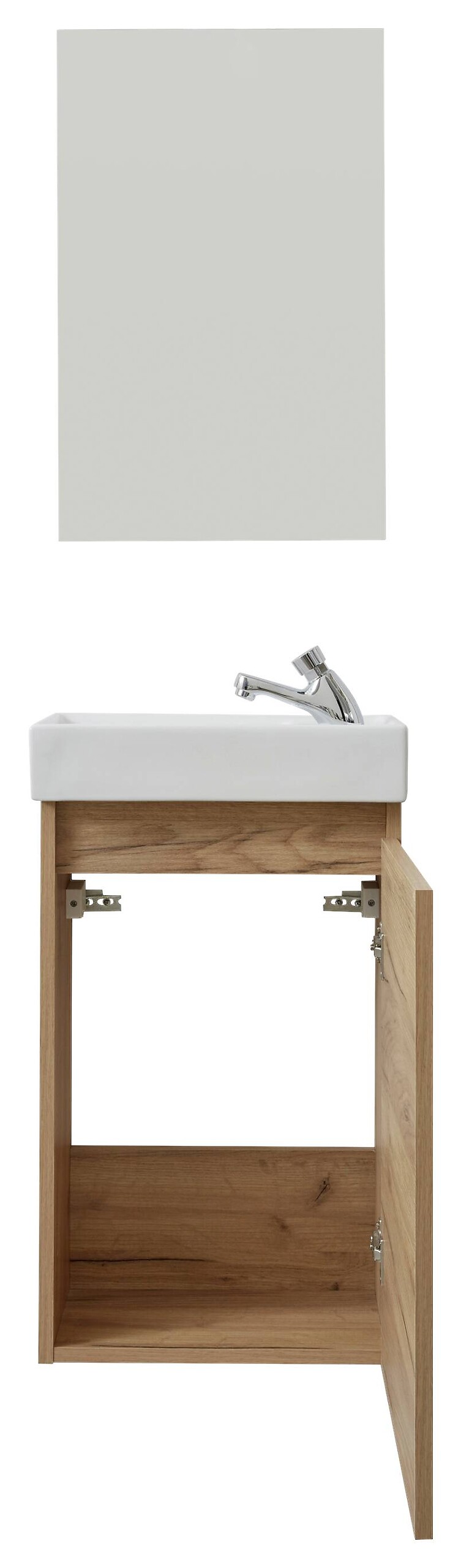 Badezimmer-Set Champ Eiche Artisan Nachbildung B/H/T: ca. 40x68x22 cm