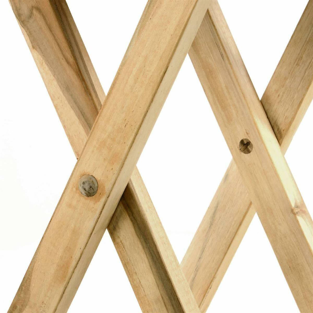 VCM Beistelltisch natur Holz H/D: ca. 75x60 cm