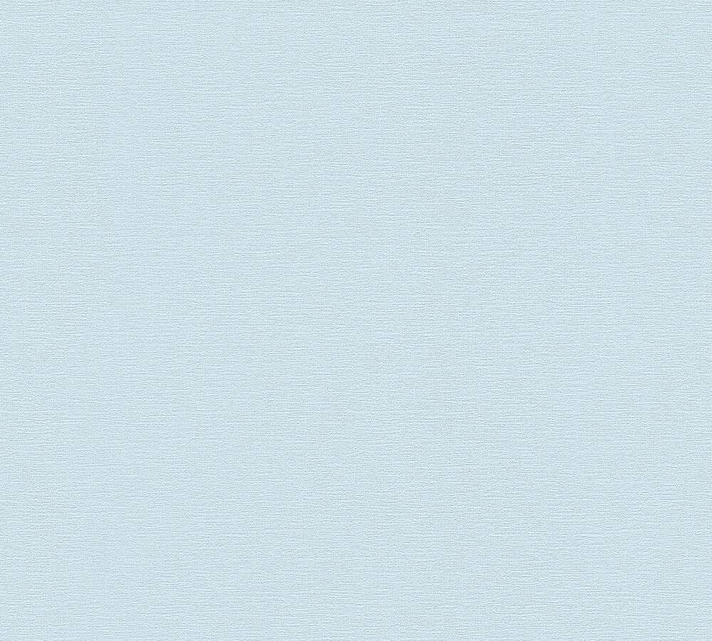 A.S.Creation Vliestapete Attractive Uni blau B/L: ca. 53x1005 cm