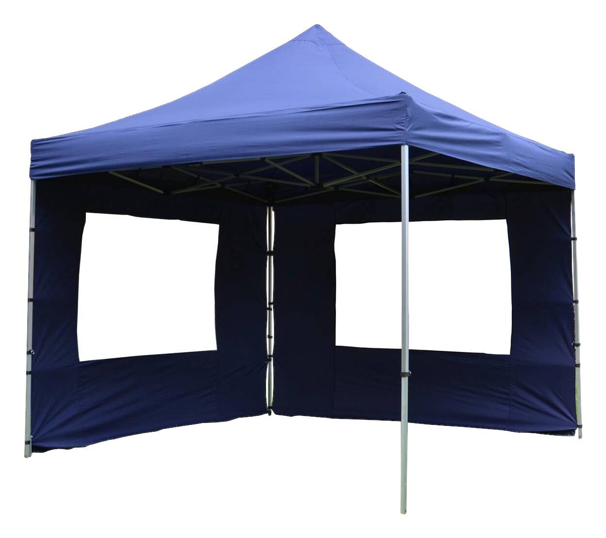 VCM Pavillon PROFI blau Metall B/H/L: ca. 300x200x300 cm