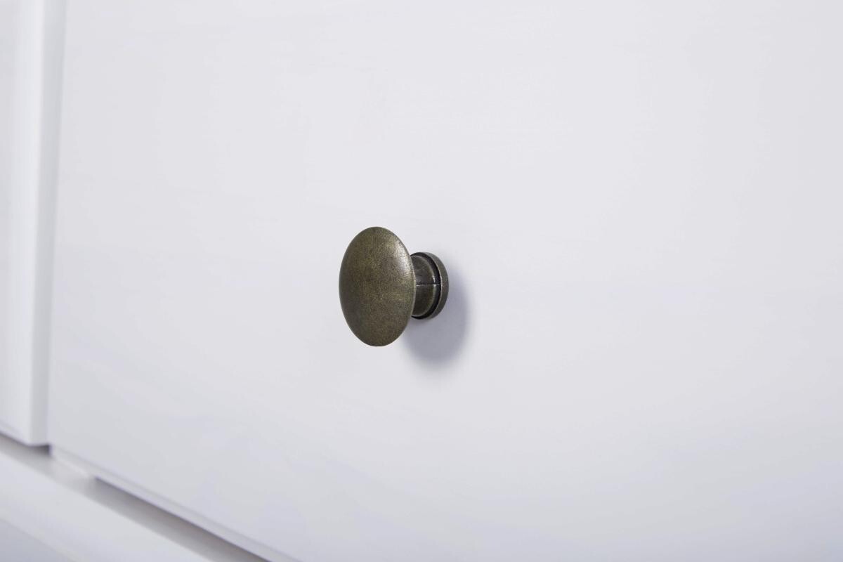 Kleiderschrank Kappl weiß B/H/T: ca. 150x198x56 cm