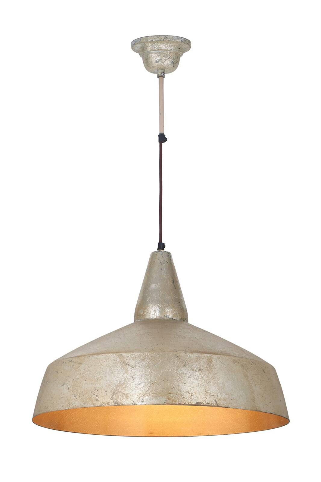 Kayoom Pendelleuchte gold Eisen B/H/L: ca. 59,5x33x49,5 cm E27 1 Brennstellen