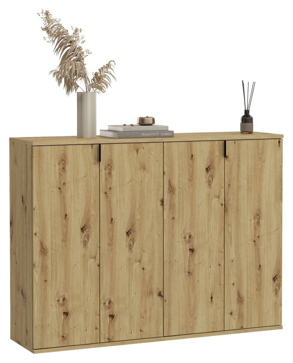 Garderobe PROJEKT Eiche Artisan Nachbildung B/H/T: ca. 122x99x34 cm