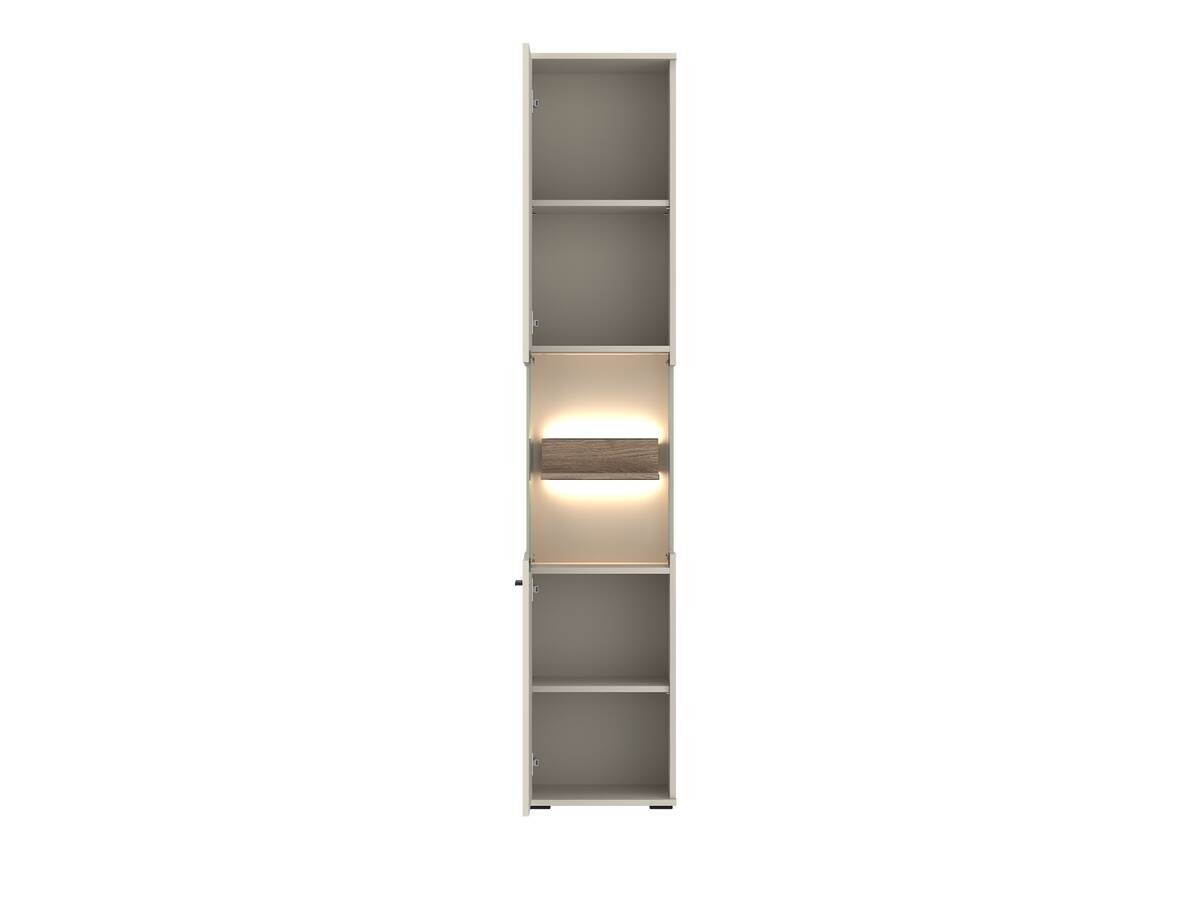 Vitrine Kaschmir B/H/T: ca. 40x198x37 cm