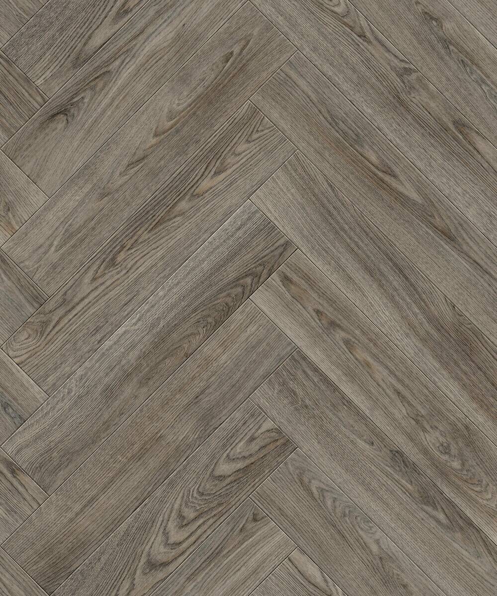 Vinylboden Texstyle grau Fischgrät B: ca. 400 cm pro m²