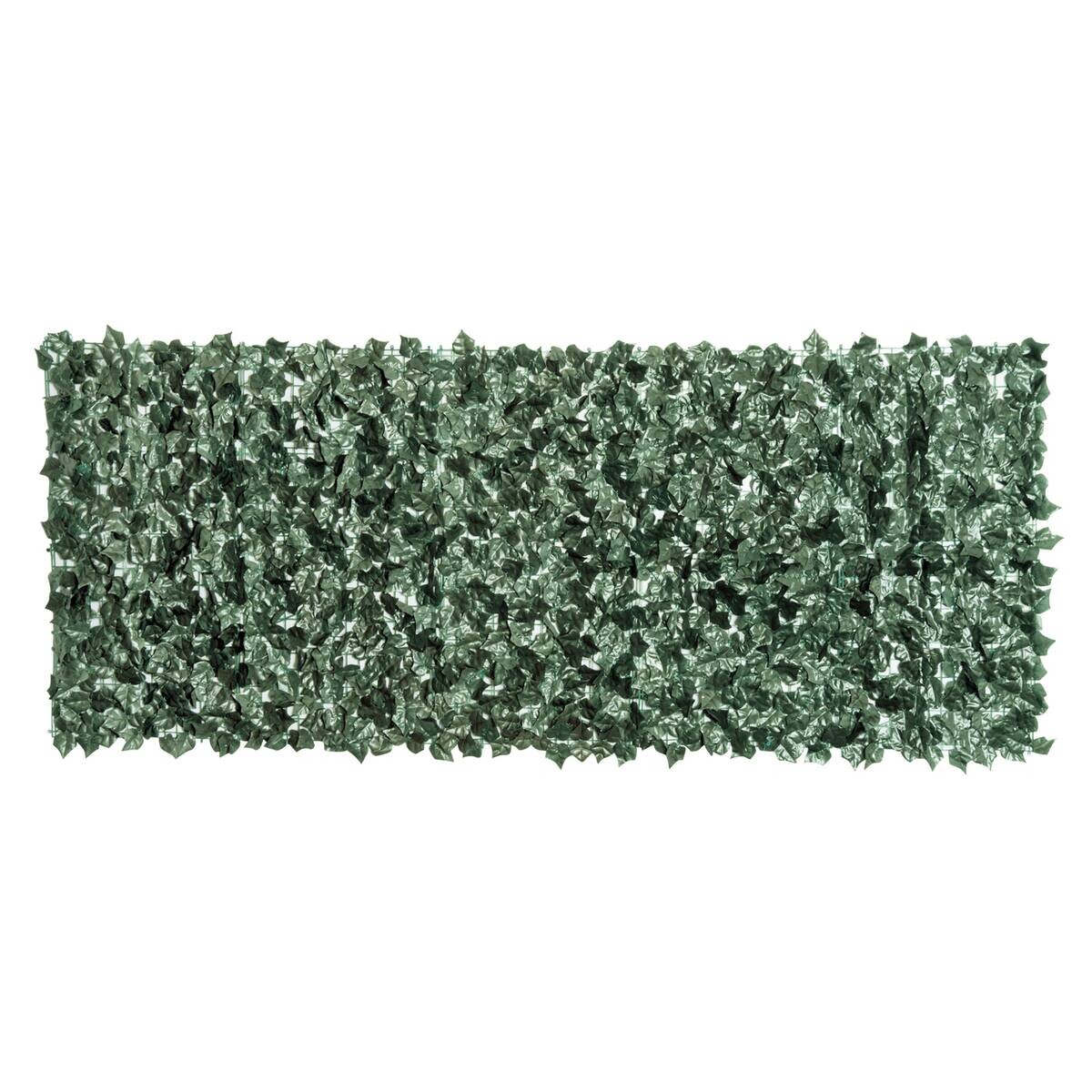 Outsunny Künstliche Hecke dunkelgrün Kunststoff H/L: ca. 100x240 cm