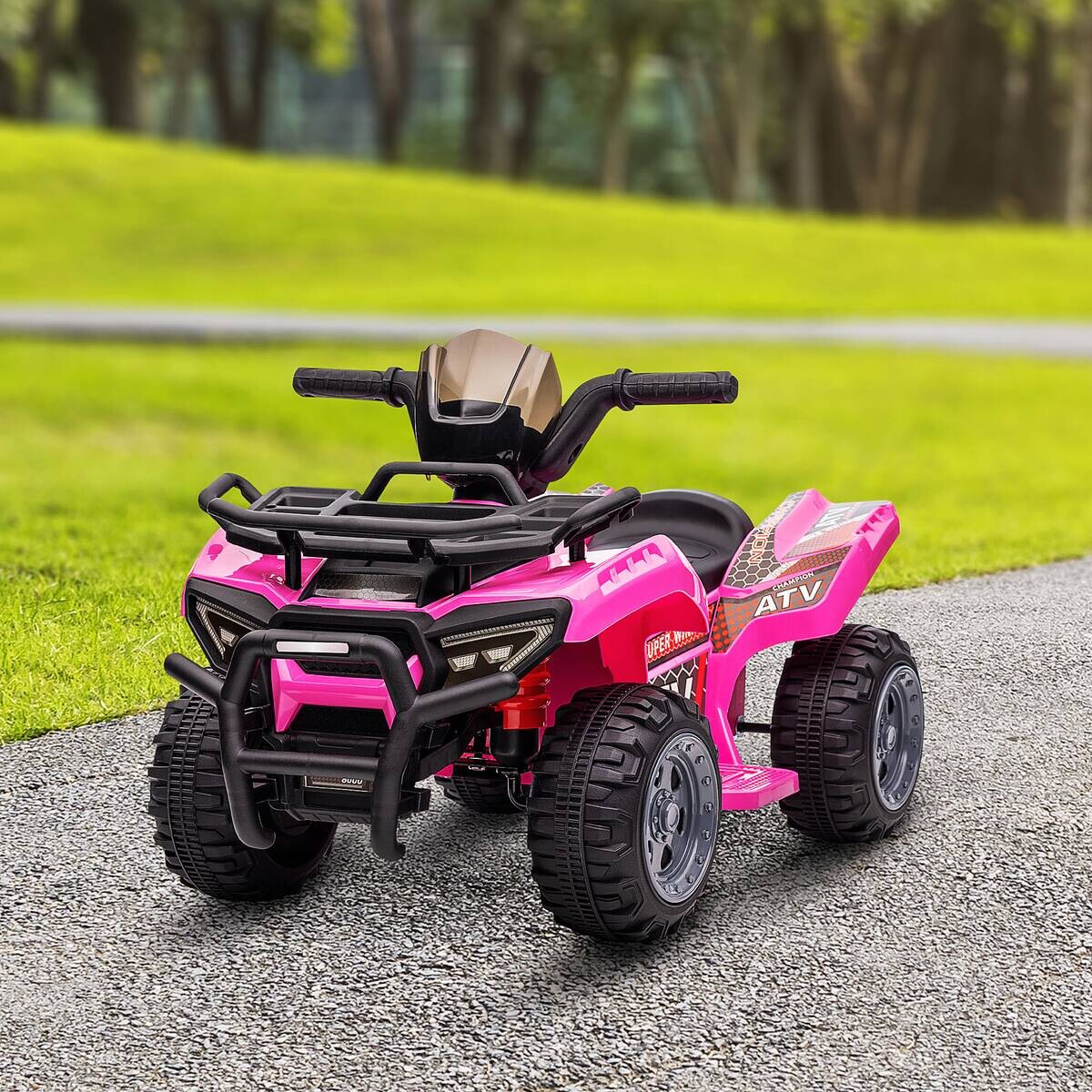 HOMCOM Kinderauto rosa B/H/L: ca. 42x70x45 cm