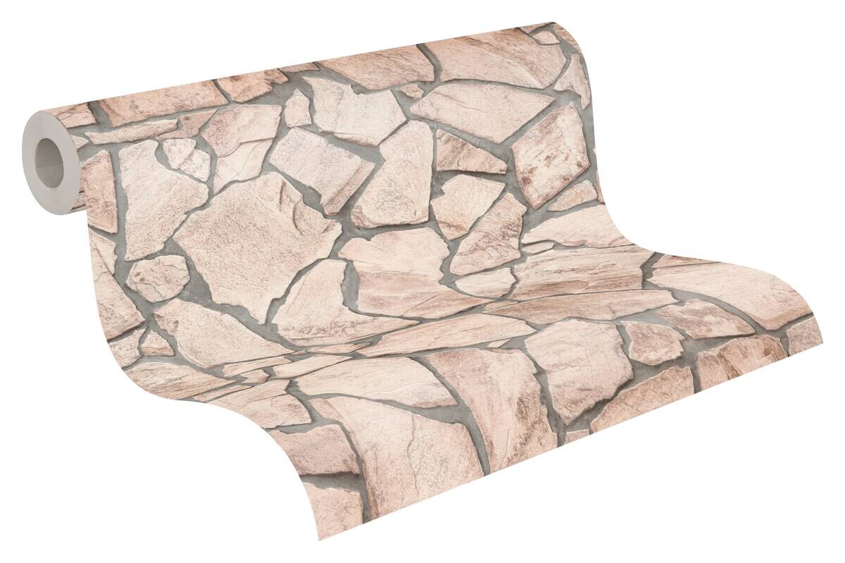 A.S.Creation Vliestapete grau braun B/H/D: ca. 53x1005x9 cm
