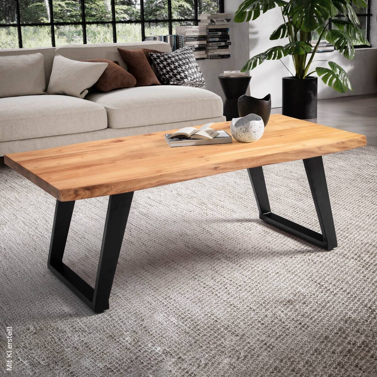 Couchtisch B/H/T: ca. 120x46x60 cm