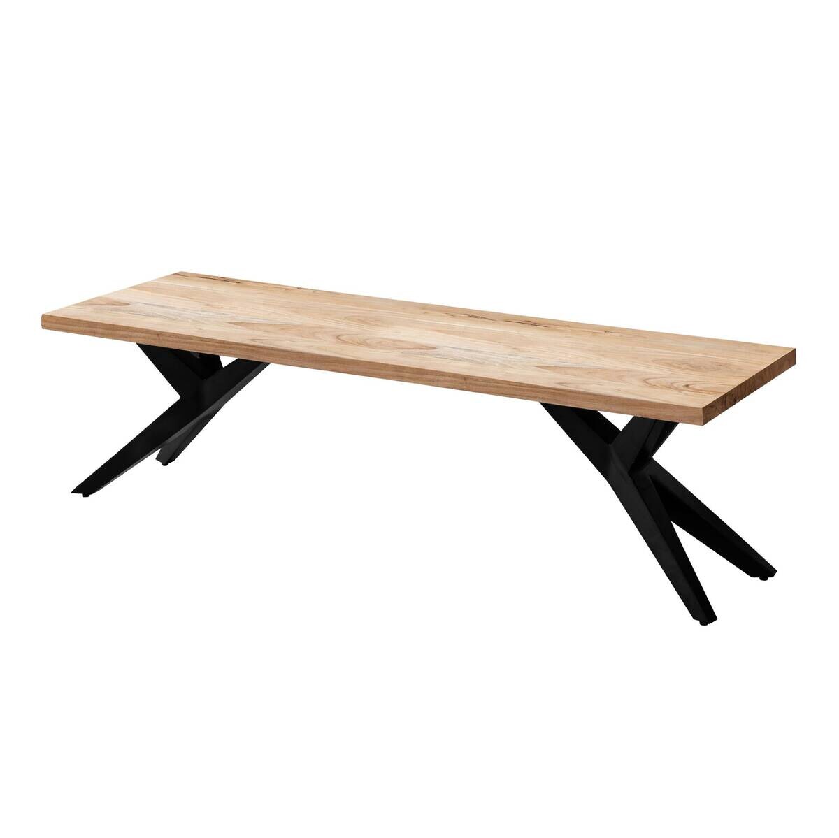 Sitzbank braun B/H/T: ca. 160x45x45 cm