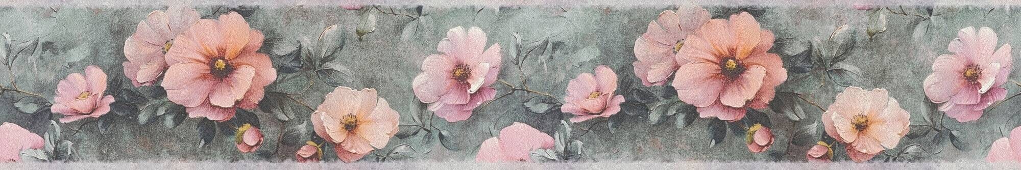 A.S.Creation Bordüre rosa B/H/D: ca. 10x500x6,8 cm