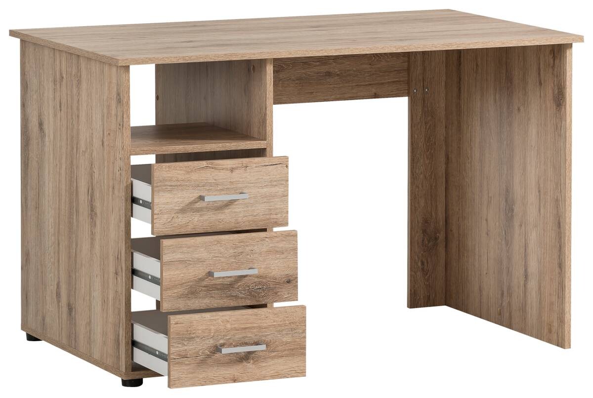 Schreibtisch Niels Eiche Wildeiche Nachbildung B/H/T: ca. 116x74x70 cm