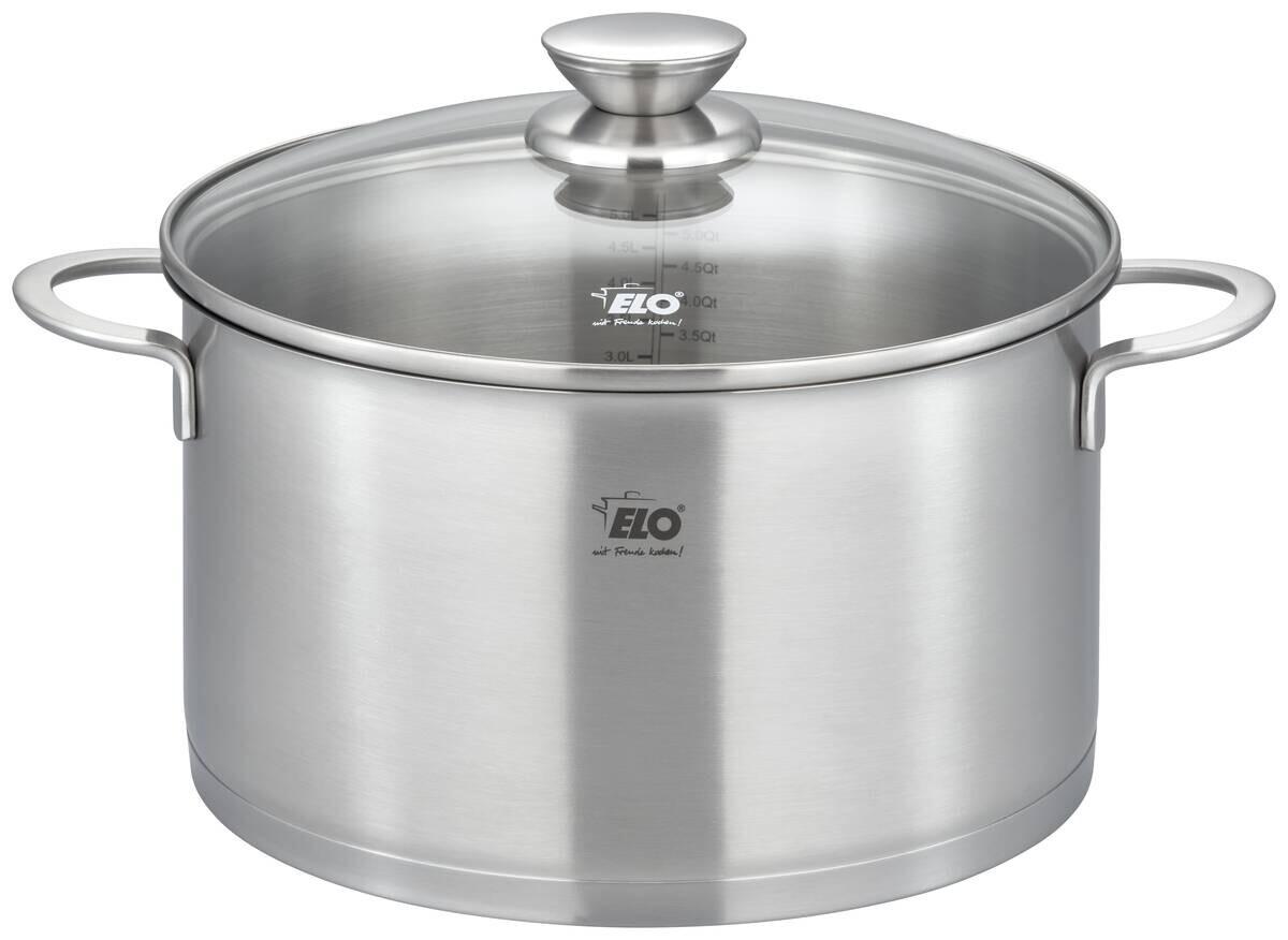 ELO Topfset silber Edelstahl 5 tlg.