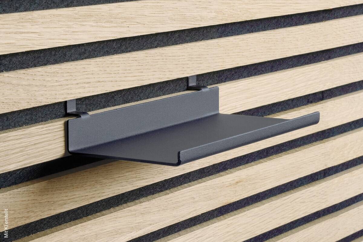 Zubehör Akustikpaneel schwarz L/B/H: ca. 20x10x4,4 cm pro Stück