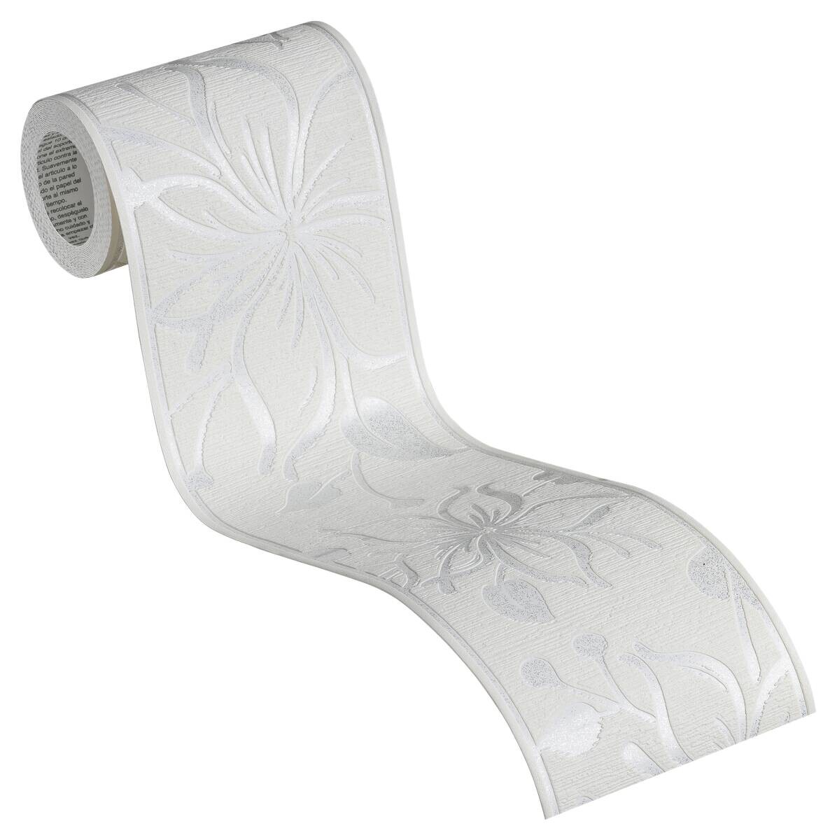 A.S.Creation Bordüre weiß B/H/D: ca. 13x500x8,5 cm