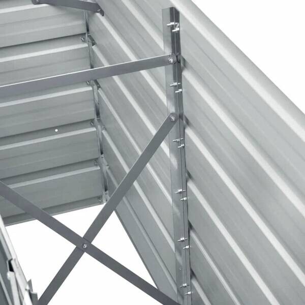 Hochbeet anthrazit Stahl B/H/L: ca. 40x77x240 cm