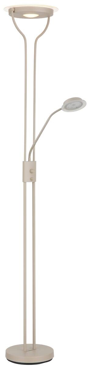 GLOBO LED-Deckenfluter sand Metall B/H/L: ca. 25,5x180x28 cm 1 Brennstellen
